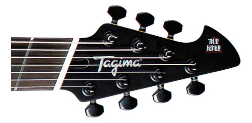 Guitarra Tagima 6 Cordas True Range 6 Multiscale Brasil Bks