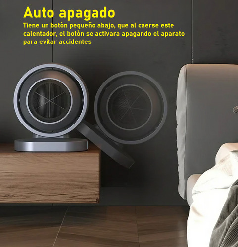 Calentador Calefactor Ajustable Con Autoapagado
