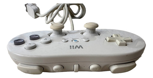 Control Wii Classic Controller Original Blanco (Usado)