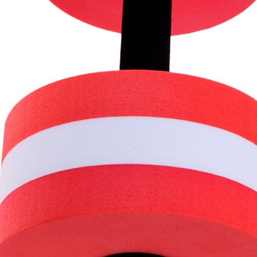 2 Mancuernas De Espuma Para Entrenamiento, Gimnasio, Piscina Color Rojo