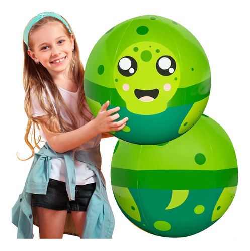 Scs Direct Aquamazing Pelota De Playa Gigante De 16 Tortugas