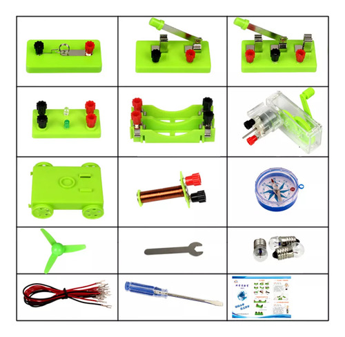 Kit Didáctico De Laboratorio De Electroimanes Electromagnet