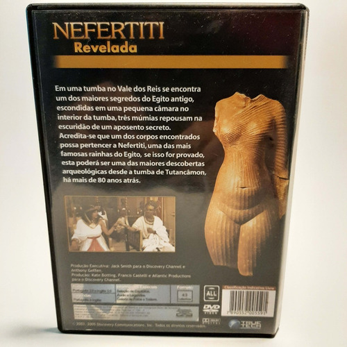 Dvd Nefertiti Revelada Discovery Channel Original Documentár (Usado)