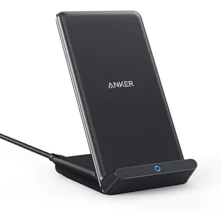 Cargador Inalámbrico Stand Qi Anker Powerwave iPhone Android