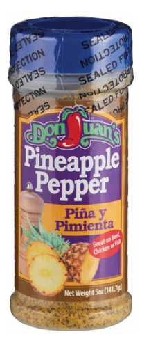 Pineapple Pepper  Sazonador Don Juans 6 Oz.