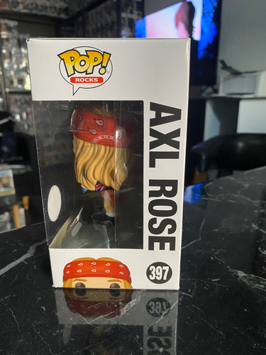 Funko Pop Rocks Nuevo Axl Rose Chase #397 Guns N Roses