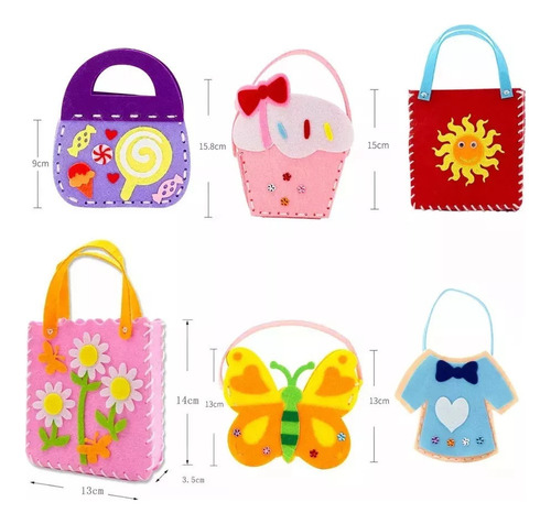 Yo New T Kit De Costura De Bolsas Toy 14 Bolsas Montessori