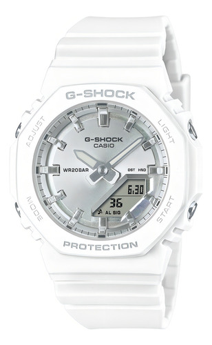 Reloj Casio Moda Modelo: Gma-p2100va-7acr Correa Blanco