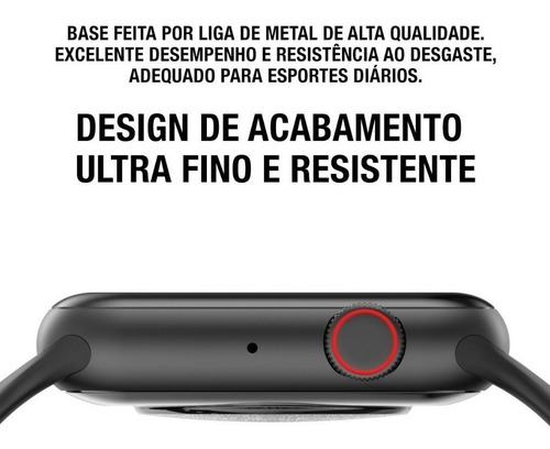 Smartwatch Iwo 8 Relógio Inteligente Ios Android 44mm Blueto
