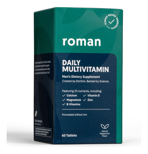 Roman Multivitaminico Diario Para Hombres | Apoya La Activid