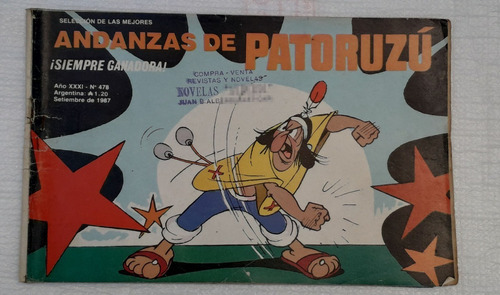 Andanzas De Patoruzu N° 478 Siempre Ganadora 1987