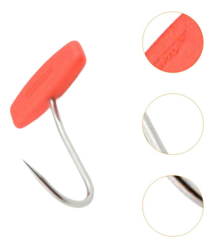 Gancho Para Carne, 5 Pulgadas, Acero Inoxidable, Para Cerdo