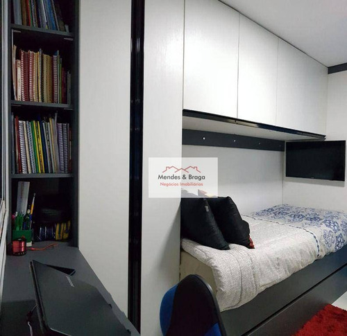 Imagem 21 de 30 de Cobertura Com 3 Dormitórios À Venda, 112 M² Por R$ 647.000,00 - Jardim Las Vegas - Guarulhos/sp - Co0031