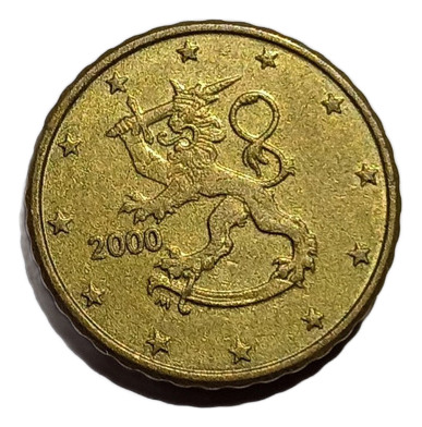 Moneda Finlandia 10 Céntimos De Euro