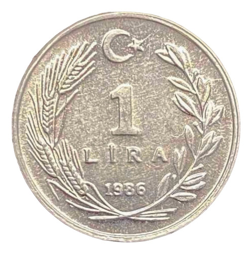 Turquia - 1 Lira - Año 1986 - Km #962 - Kemal Atatürk :