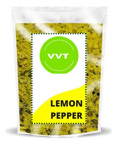 Lemon Pepper 250g - Vvt Natural