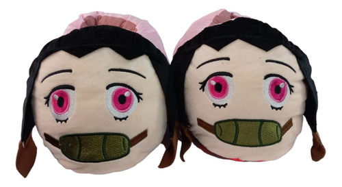 Babuchas Nezuko Kamado Demon Slayer Anime Slippers Pantuflas