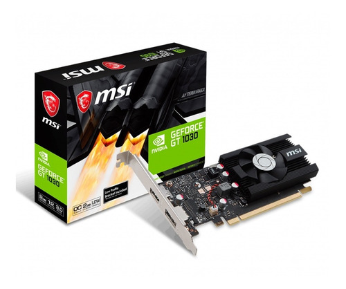 Placa Video Msi Low Profile Geforce Gt 1030 Oc 2gb Ddr5 Hdmi