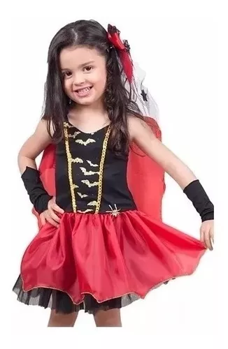 Fantasia Infantil Vampiro Midnight G 23412