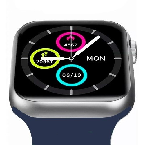 Imagen 5 de 7 de Reloj Smartwatch T500 Serie 6 44mm Negro/rosado/blanco