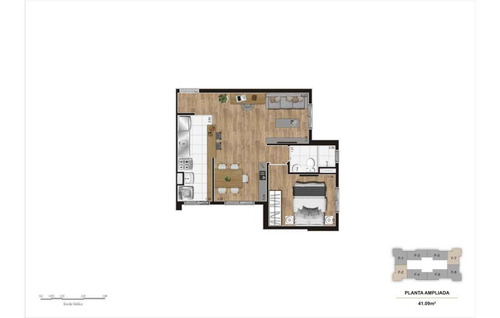 Imagem 10 de 12 de Apartamento Em Obras Com 41,09 M² Em Vila Nova Cachoeirinha, São Paulo | Sp. - Apo334065v