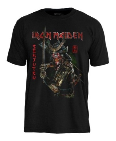 Camiseta Iron Maiden Senjutsu Albumcamiseta Iron Maiden Senj