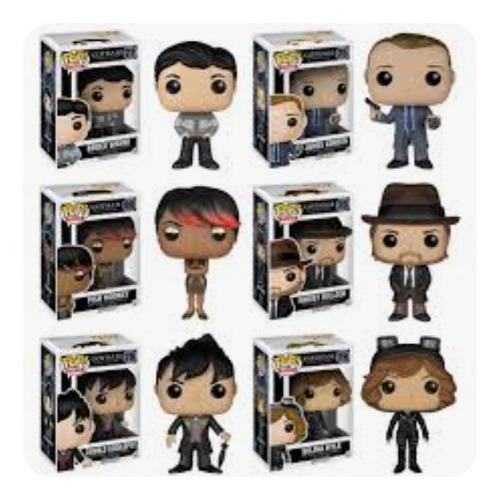 Funko Pop Television: Gotham (coleção Completa) 6 Bonecos
