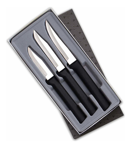 Rada Cutlery Paring Knife Set 3 Knives Blades Stainless S