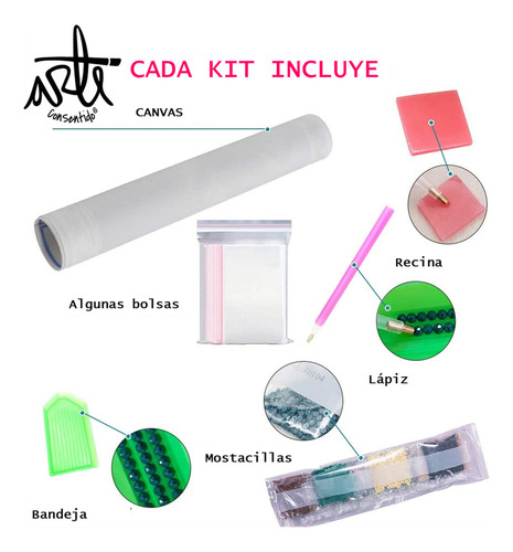 C Diamond Painting Kit Pintura Diamante Flores