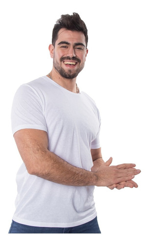Imagen 3 de 6 de Remera Lisa Hombre Básica Manga Corta Liviana Importada