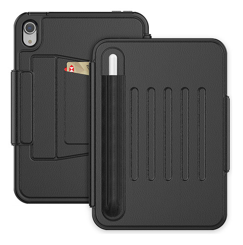 Funda Teknet Para iPad Mini 7 2024 8.3 Soporte Magnetico Pen