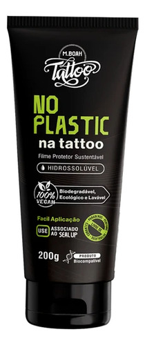 Mboah No Plastic 200g Pós Tatuagem Vegano Sem Plásticos