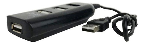 Hub Usb Knup Hb-t56 Com 4 Portas Usb 2.0 - Preto