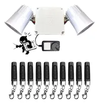 Comprar Alarma Vecinal Sirena Doble 150m Ext\u002Fint Con 10controles 40w