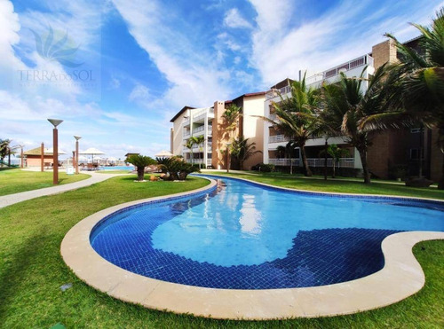 Imagem 9 de 18 de Cobertura Duplex No Condomínio Terra Maris Na Praia Do Porto Das Dunas. - Ap0710