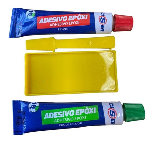 Adhesivo Epoxi Bi Componente 20 Gr Transparente