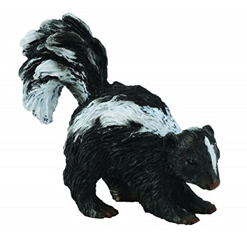 Collecta  figura Bosque Skunk En Miniatura  Pintado A Mano