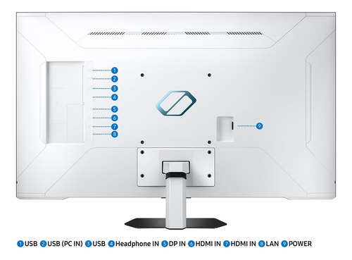 Monitor Gamer Samsung 43 Odyssey Neo G7 G70nc Blanco