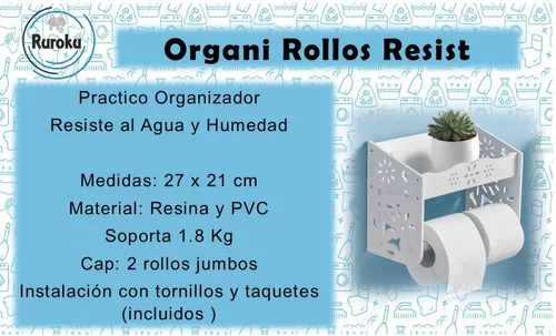 CAP DOR Organizador Papel Higiénico