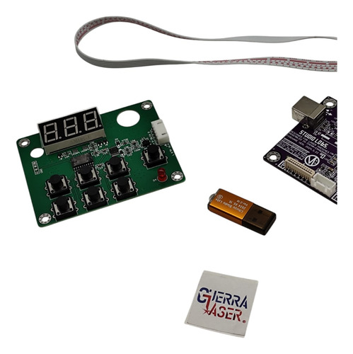 Panel De Control Para + Nano M3 + Cable 5 Nucleos +usb Corel