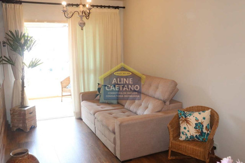 Imagem 21 de 29 de Lindo Apto No Canto Do Forte, Vista Mar...semi Mobiliado!!!! - Vant4960