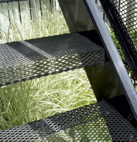 Escalón Metal Desplegado Plegado De 75 X 25 Cm Gramabi Envío