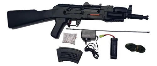 Fusil Airsoft Cyma Ak47 Spetsnaz Rifle Electrico Auto 394fps