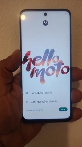 Celular Motorola Cinza