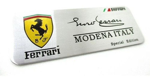 Emblema Ferrari Italia Special Edition Autoadherible Sf