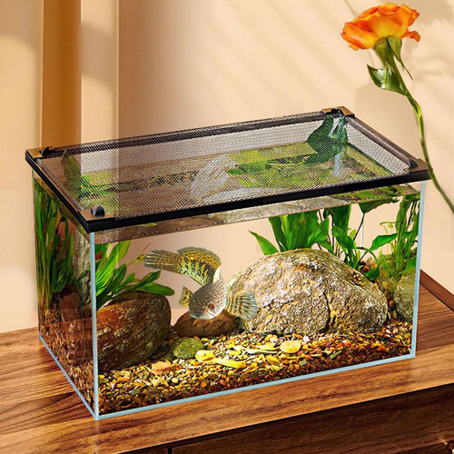 Tapa Para Pecera, Fácil Instalación, Malla 60x45cm