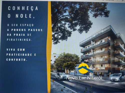 Imagem 2 de 15 de *** Lançamento Em Piratininga Quadra Da Praia 1 Qto E Cobertura Com Vaga - 169