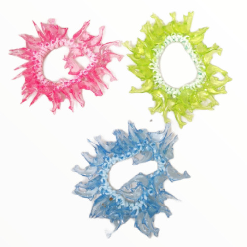Imagen 2 de 3 de Paquete 12 Piezas Pulsera Delfin Varios Colores