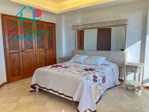 Cad Torre Uno 213. ¡frente Al Mar! Departamento En Playa Diamante Con Acceso Directo A La Playa