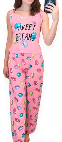 Pijama 6 Pzs Blusa Pantalón Camisón Conjunto 3 Ropa Mujer